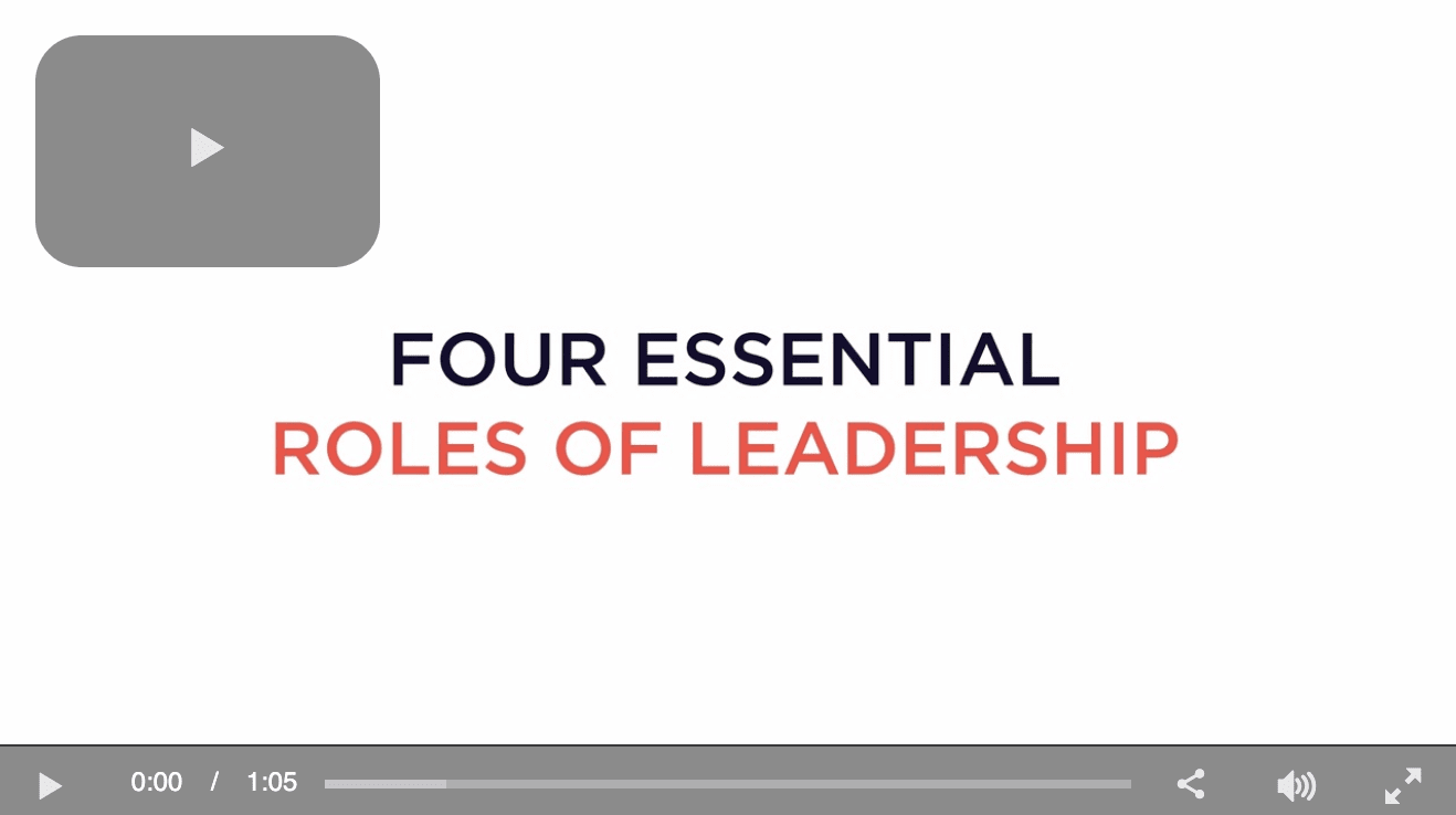 4 Essential Roles of Leadership Online Course