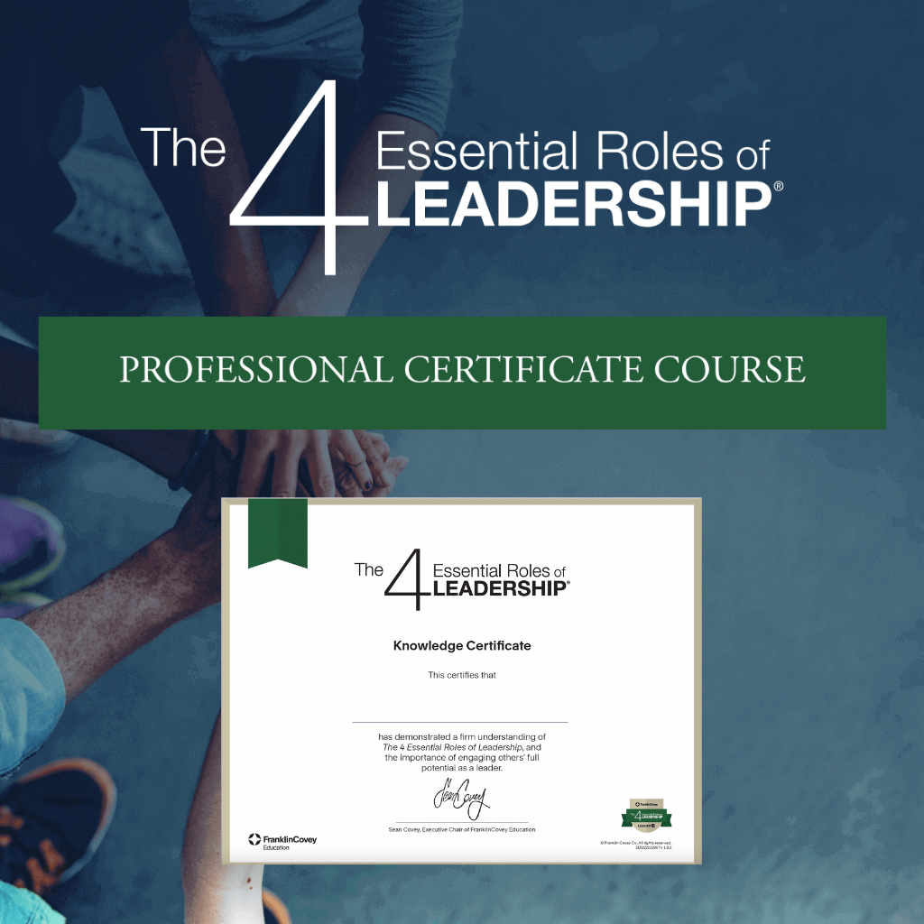 4 Essential Roles of Leadership Online Course